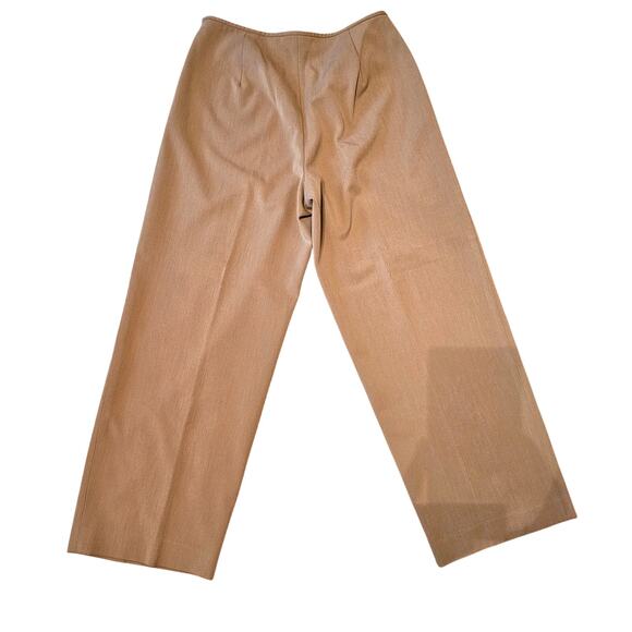 Spencer & Tyler Camel tan Dress Pants trouser with zide zip - Picture 3 of 7